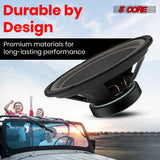 5 Core 10 Inch Subwoofer pair 600W Car Audio Sub Woofer 4 Ohm w Deep Bass Replacement Loud Speaker