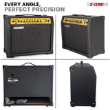 5 Core Guitar Amp 80 Watt  Electric Amplifier w Built in 10" Speaker Portable Mini Practice Amps