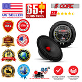 5 Core 8 Inch Midrange Speaker 500W Aluminum Bullet 4 Ohm Pro Audio Slim Car Door Loudspeaker