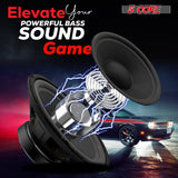 5 Core 10 Inch Subwoofer pair 600W Car Audio Sub Woofer 4 Ohm w Deep Bass Replacement Loud Speaker
