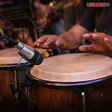 5 Core Conga Mic Snare Tom Set Professional XLR Cardioid Condenser Instrument Microphone Kit