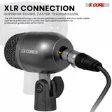 5 Core Conga Mic Snare Tom Microphone Drum Kit Condenser XLR Instrument Mics