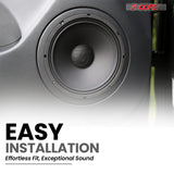 5 Core 12 Inch Speaker Car Audio 200W Powerful Replacement Component Driver 4Ohm Loudspeaker System