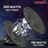 5 Core 12 Inch Guitar Speaker 200W 8 Ohm Amp Cabinet Replacement Amplifier Woofer