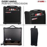 5 Core Guitar Amplifier 20W Electric Portable Mini Amp w Built in 6.5" Speaker Aux Headphone Jack