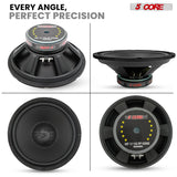 5 Core 12 Inch Subwoofer 400W Car Audio Woofer 4 Ohm Replacement Deep Bass Component Loud Speaker