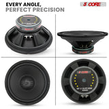 5 Core 15 Inch Car Woofer Audio Pair 1000W Combined 4Ohm Deep Bass Replacement Subwoofer Speaker