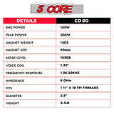 Optimized for clarity and efficient power handling