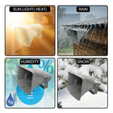 5 Core PA Horn Speaker Outdoor 8x16" Siren Loudspeaker 40W RMS Loud Megaphone Driver Horn