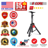 5 Core Speaker Stand 3Ft Adjustable Heavy Duty PA DJ Tripod Studio Monitor Stands w 35mm Insert