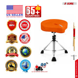 5 Core Drum Throne w 4.5" Padded Stool Adjustable Drummer Chair