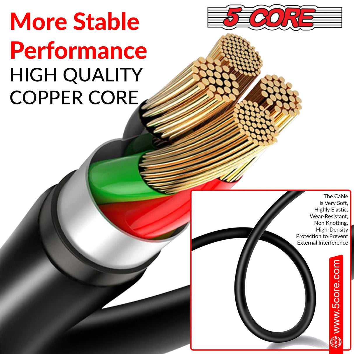 5Core Lavalier Microphone Professional Tiny Shirt Clip On Lapel Mic Mini Wearable Microfono