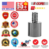 5 Core Mic Stand Adapter 12 Pieces 5/8 Female to 1/4 Inch Male Screw Thread Conversion Connector