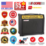 5 Core Guitar Amplifier 80 Watt  Electric Amp w Built in 10" Speaker Portable Mini Practice Amps