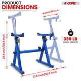 5 Core Keyboard Stand Piano Bench Combo Adjustable Key Board Stands 3" Padded Musician Chair Set