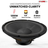 5 Core 12" Subwoofer 120W Car Audio Sub Woofer 8 Ohm Deep Bass Replacement Component Loud Speaker