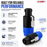5 Core Speakon Adapter High Quality Audio Jack Male Audio Pin Speaker Adapter Connector