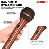 5Core XLR Microphone Dynamic Mic Karaoke Singing Studio Microfono Handheld Mics