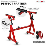 5Core Keyboard Stand Adjustable Height 36.5" Width 32.5” Z Style Electric Piano Riser 250Lb Capacity