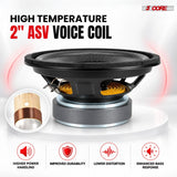 5 Core 8 Inch Car Woofer Audio 1000W 4Ohm Deep Bass Sub Woofer Loud Speaker
