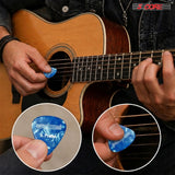 5 Core Guitar Picks 12 Piece Celluloid Light Medium Heavy Extra Heavy for Acoustic Electric Guitars