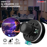 5 Core Compression Driver Horn Speaker 1 Inch Aluminum Tweeter 200W Peak 8 Ohm Pro Audio Driver