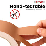 5 Core Gaffers Tape 2 Inch 30 Yards Professional Brown Pro Gaff Tape Non Reflective Water Resistant