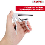 5Core Capo Acoustic Electric Guitar 6 String Kapo Clip For Banjo Mandolin Ukulele
