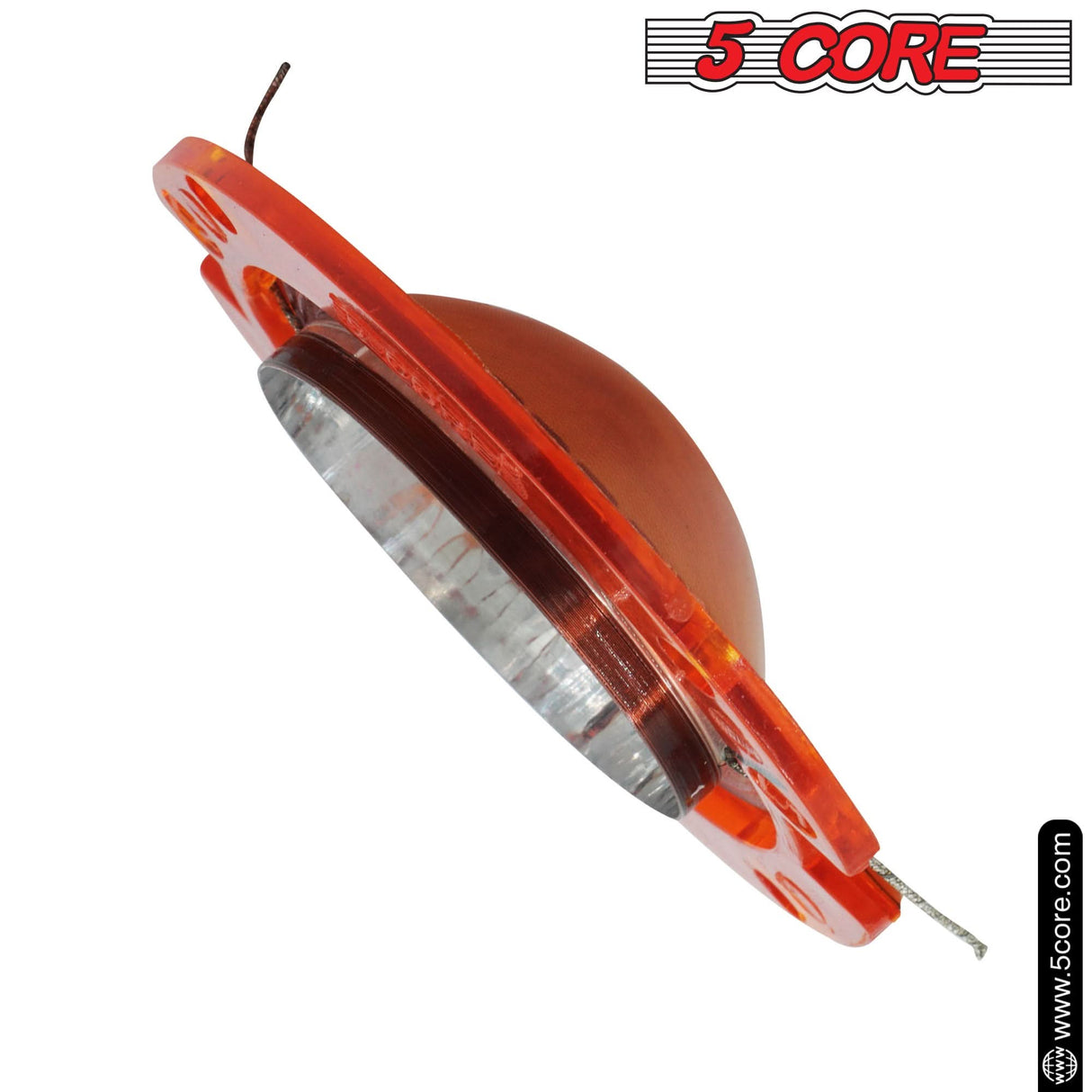 5Core 2" Replacement Phenolic Tweeter Diaphragm 2Pcs oice Coil High Pitch Horn