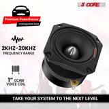 5Core Tweeters Speakers Car Audio Pair 600W Peak 3.5 Inch Super Tweeter Bullet