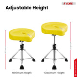 5 Core Drum Throne w 4.5" Padded Stool Adjustable Drummer Chair
