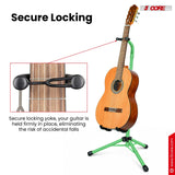 5 Core Guitar Stand Floor Adjustable Heavy Duty w Neck Holder for Acoustic Electric Classic Bass
