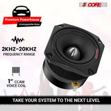 5Core Tweeters Speakers Car Audio Pair 600W Peak 3.5 Inch Super Tweeter Bullet