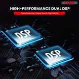 5Core Recording Microphone Podcast Bundle Professional Condenser Cardioid Mic Kit w Boom Arm