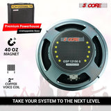5 Core 12 Inch Guitar Speaker 300W Replacement 8 Ohm Amplifier Cabinet Driver