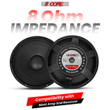 5Core 18 Inch Subwoofer Speaker 1200W Max 8Ohm Full Range Replacement DJ Sub Woofer