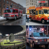 5 Core PA Horn 350W Loud Speaker 12 Inch Bull Horn Loud Audio 8Ohm All Weather Indoor Outdoor Use