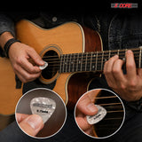 5 Core Guitar Picks 12 Piece Celluloid Light Medium Heavy Extra Heavy for Acoustic Electric Guitars