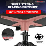 5 Core Drum Throne 3" Padded Drum Seat Height Adjustable Drumming Chair for Practice and Performance