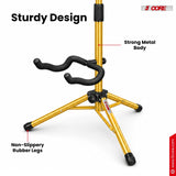 5 Core Guitar Stand Floor Adjustable Heavy Duty w Neck Holder for Acoustic Electric Classic Bass