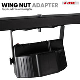 5 Core DJ Lighting T Bar 4 Party Lights 39 Inch Extension Crossbar Tbar Mount w 66 lbs Capacity