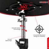5 Core Drum Throne w 4.5" Padded Stool Adjustable Drummer Chair