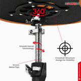 5 Core Drum Throne w 4.5" Padded Stool Adjustable Drummer Chair