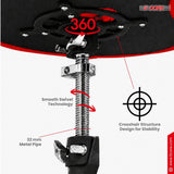 5 Core Drum Throne w 4.5" Padded Stool Adjustable Drummer Chair