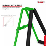 5 Core Ukulele Stand A Frame Metal Body w Soft Padded Arms Support Banjo Ukuleles Mini Guitar Violin Green