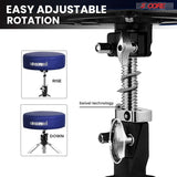 5 Core Drum Throne 4" Thick Padded Guitar Stool 441Lb Capacity 20-26” Adjustable Drummer Chair