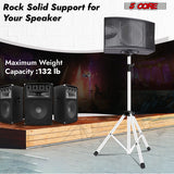 5 Core Speaker Stand Tripod Heavy Duty Adjustable 72" Universal Mount for PA DJ Studio w Bag