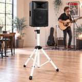 5 Core Speaker Stand Adjustable PA DJ Tripod Stands w 35mm Pole 132 Lbs Capacity