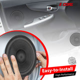 5 Core 15 Inch Subwoofer 450 Watt Car Audio Sub Woofer Pair 4 Ohm w Deep Bass Replacement Loud Speaker