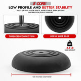5Core Mic Stand Pair Floor Adjustable Universal Heavy Duty Microphone Stands Round Base Soporte De micrófono
